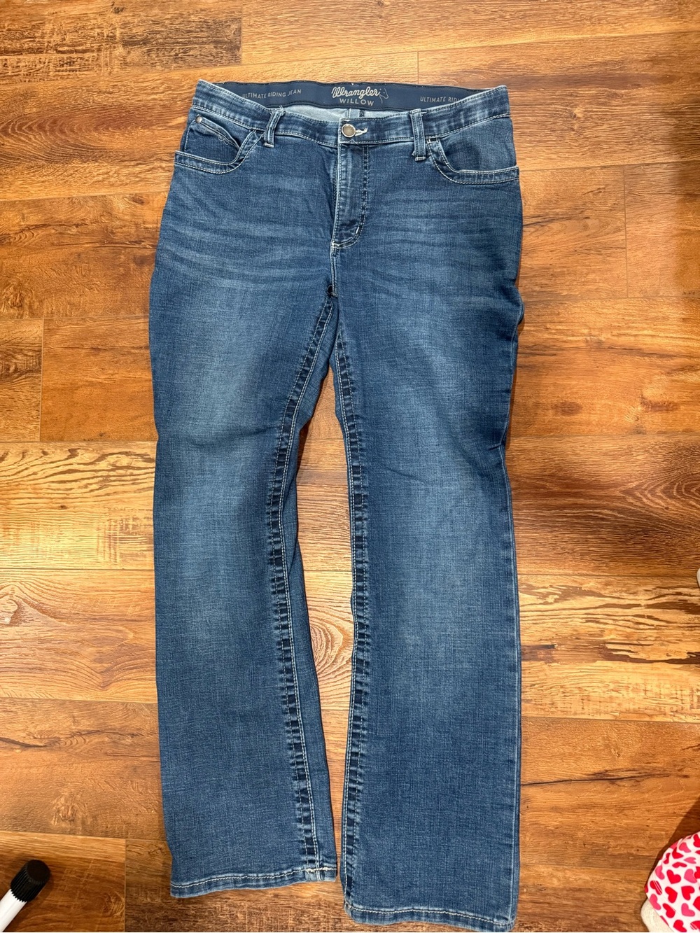 Willow Women's Boot Cut Jeans in Medium Blue Wash